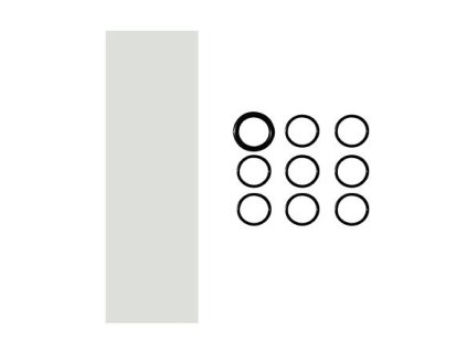 Đầu thu nhỏ cho gậy khúc côn cầu trên băng màu trắng gói 1 chiếc