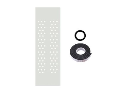 Perf Shrink Grip end for hockey stick white package 1 pc