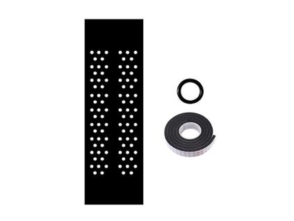 Perf Shrink Grip end for hockey stick black package 1 pc