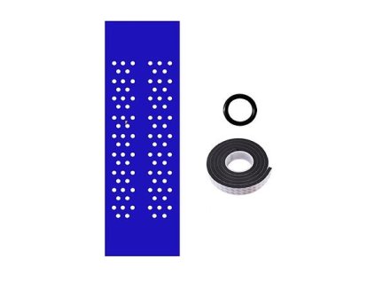 Perf Shrink Grip hockey stick end blue package 1 pc