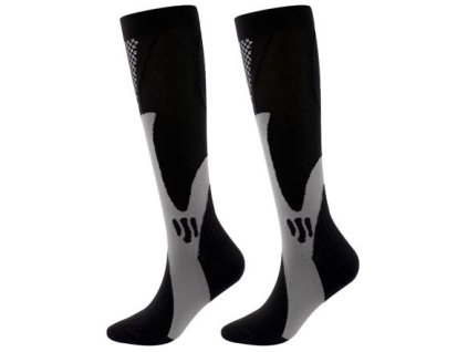 Quần tất đầu gối nén kiểu Racer màu đen size M