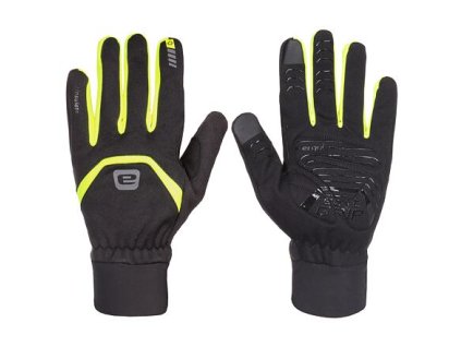 Peak 2.0 WS+ Sporthandschuhe schwarz-gelb Konfektionsgröße L
