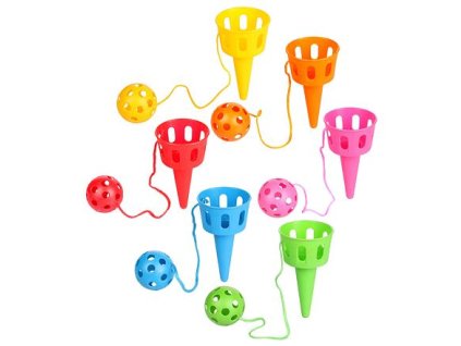Cup Ball Catcher 6 Kids Game Pack 1 Pack