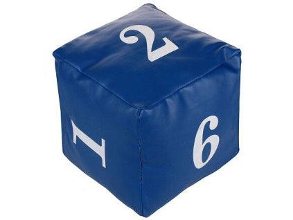 Dice Print 6 foam cube pack 1 pc