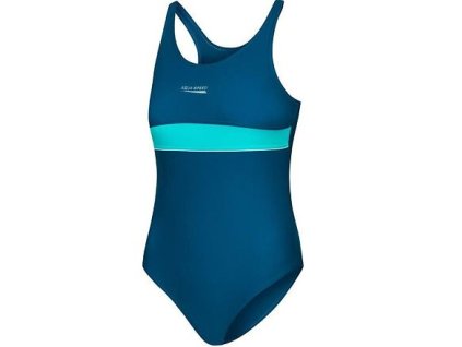 Đồ bơi bé gái Emily màu xanh size 164