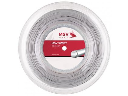 Swift tennis string 200 m white diameter 1.30