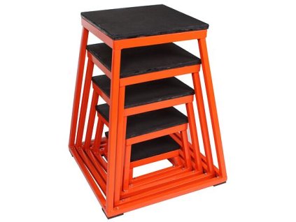 Plyo-Bank-Set, 5 Plyo-Boxen, 1 Set