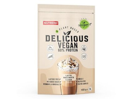 Delicious Vegan Protein 30 g príchuť latte macchiato