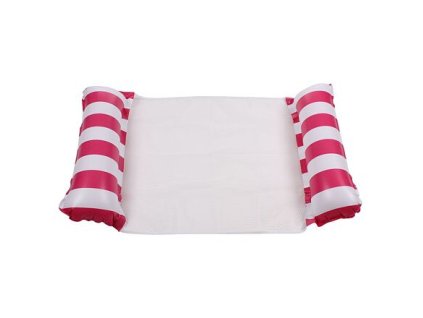 Float Stripe aufblasbare Liege rosa Paket 1 Stk