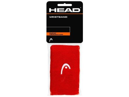 Wristband 5" sweatband red package 1 pair