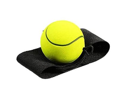 Tennis Wrist ball on rubber pack 1 pc