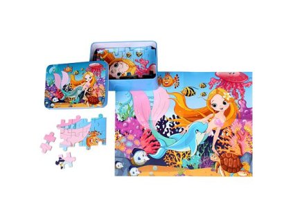Mermaid puzzle 100 pieces pack 1 pack
