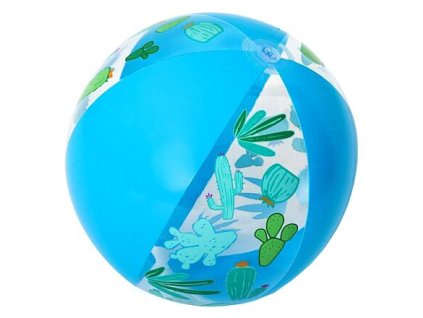 Cactus 31036 nafukovacia lopta modrá balenie 1 ks