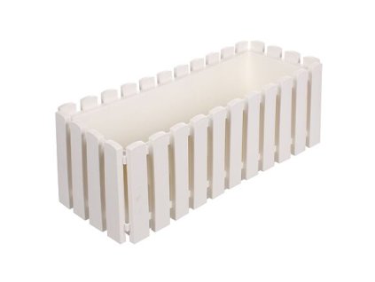 Pudełko ozdobne białe długość 50 cm