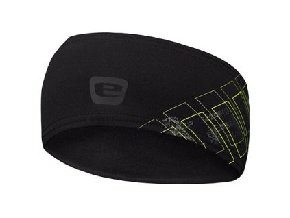 Stix športová čelenka čierna-žltá fluo veľkosť oblečenia L-XL