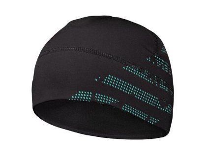 Czapka sportowa Fizz czarno-miętowa odzieżowa w rozmiarze L-XL