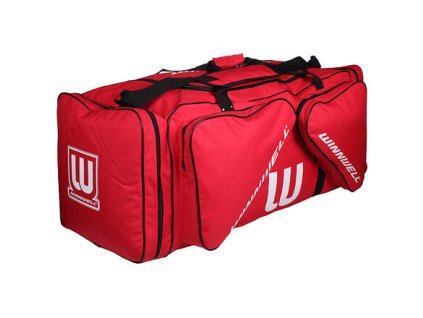 Túi đựng túi khúc côn cầu màu đỏ cỡ quần áo trẻ em