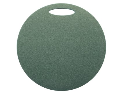 YATE Sedátko kulaté 1-vrstvé, pr. 35 cm  tm.zelené