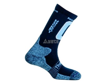 Tất trượt băng/khúc côn cầu MUND NORDIC xanh dương Loại: 36-40 M