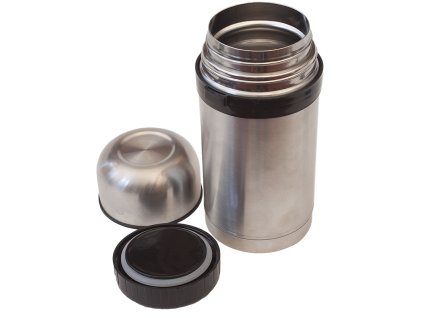 HIGHLANDER Duro Food Flask Termoska na jídlo 1 l stříbrná