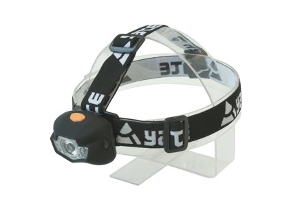 YATE PANTER 3 W CREE+2 LED Čelová lampa černá