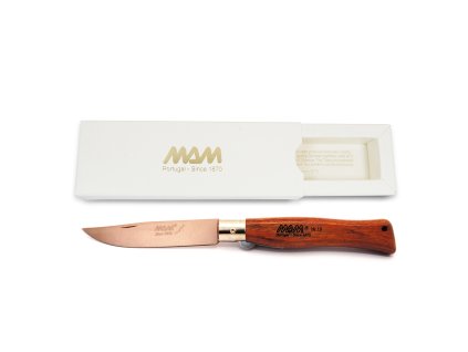 MAM Douro 2062 Bronze Titanium Locking knife with fuse - bubinga, 10.5 cm