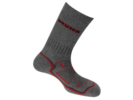 Tất trekking MUND MAKALU màu xám Loại: 31-35 S