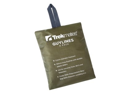 TREKMATES Guy Lines Cord with tensioner 4 pcs