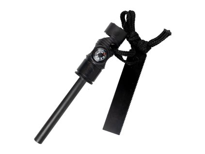 YATE Flintstone, kompas, gwizdek