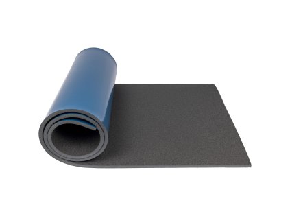 YATE Single-layer mat 10 with foil, anthracite / blue