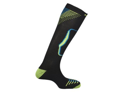 MUND SKIING OUTLAST/WOOL ponožky černá Typ: 38-41 M