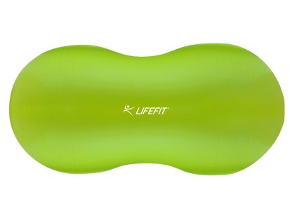 Gymnastický míč LIFEFIT® NUTS 90x45 cm, sv. zelený