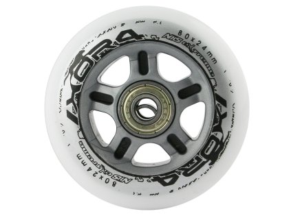 PU80X24 ABEC7 SET WHITE MAXI 01