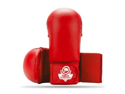 Rukavice na karate DBX BUSHIDO DBX-KM červené (Velikost S)
