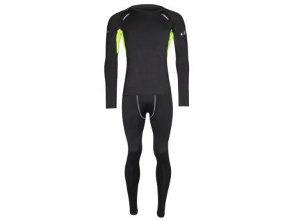 Dickes warmes Fitness-Set, grüne Kleidung, Größe M