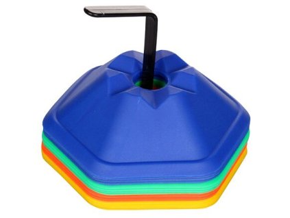 Sechskantmarker 2 Zoll, Mety-Set, 4 x 4 Stück, gemischte Farben, Packung 1 Stück