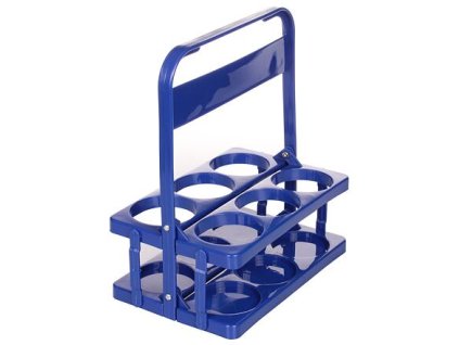 Giá đỡ 6 giá đỡ chai nhựa màu xanh gói 1 chiếc