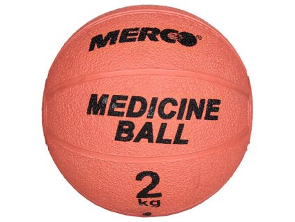 Single gumový medicinální míč hmotnost 2 kg