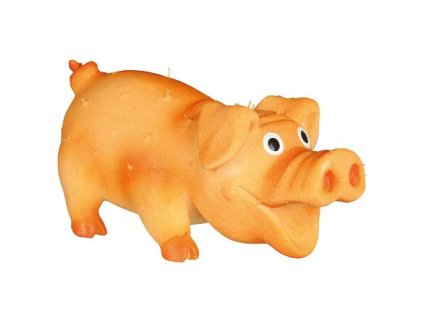 Latex pig bristle brush with sound 10 cm