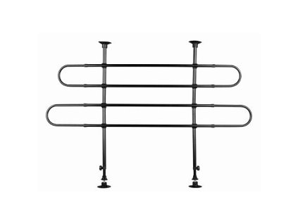 Mříž do náklad. prostoru auta 2díly šíř.85-140cm, v.75-110cm