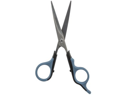 Metal scissors on card 16 cm