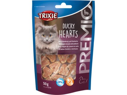 Premio HEARTS light - trái tim từ ức vịt và cá hồi biển 50g