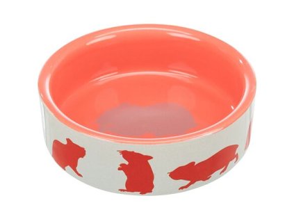 Ceramic bowl for hamsters, colored 80 ml/8 cm
