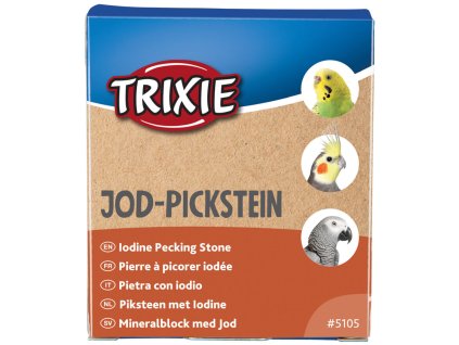 Jod Pickstein - minerální blok pro velké papoušky 90g TRIXIE