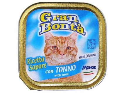 GRAN BONTA pate with tuna for cats 100g