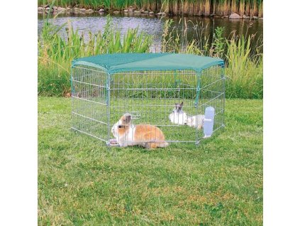 Netting with sun protection for the galvanized rabbit pen 6250/6253