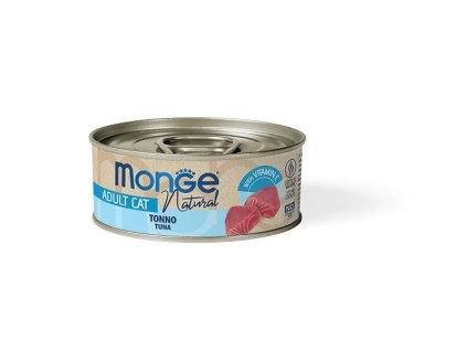 MONGE NATURAL Tuńczyk atlantycki dla kotów 80 g