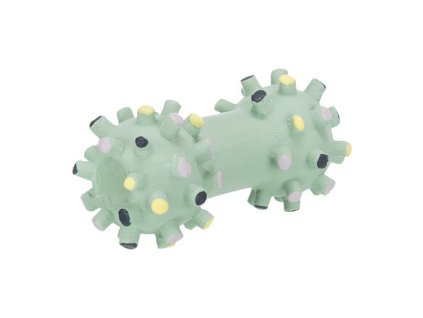 MINI latex dumbbell with pegs 10 cm