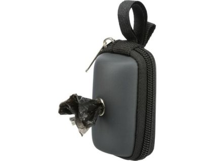 Mini bag with zipper for poop bags, roll of 20 pcs