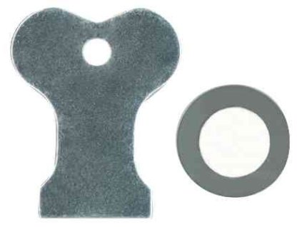 Replacement diaphragm and key for item 76116